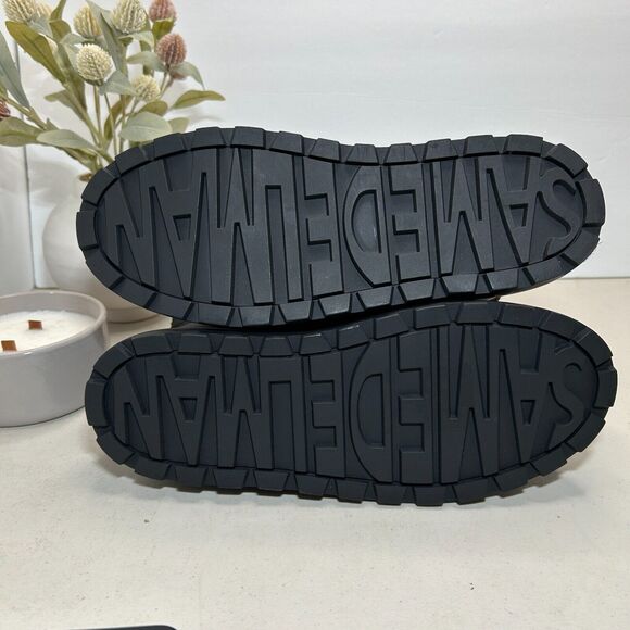 Sam Edelman Ozie Winter Faux Shearling Boots Black Women's US 8.5 M NWOB - Picture 9 of 11